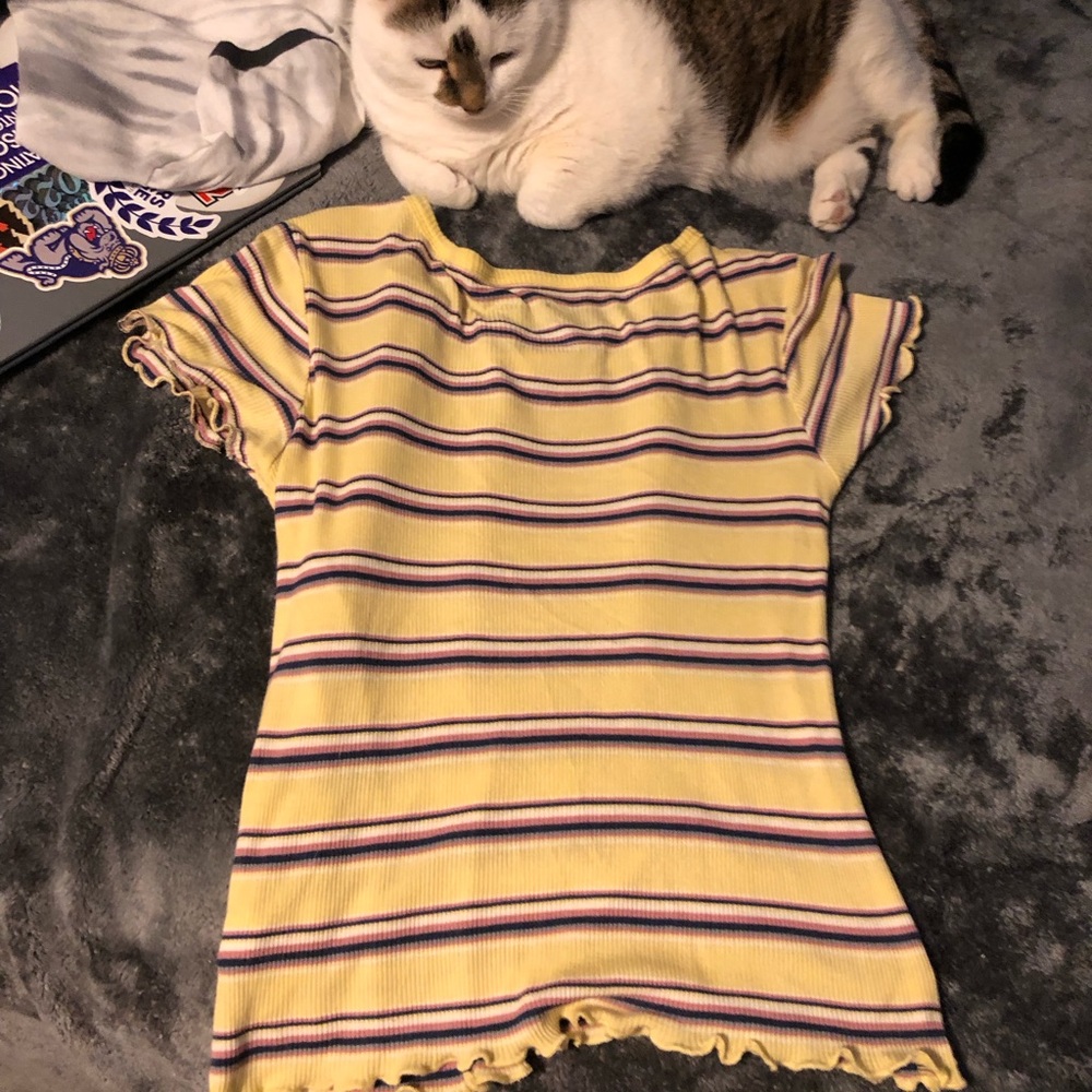 Simple stripped tee shirt